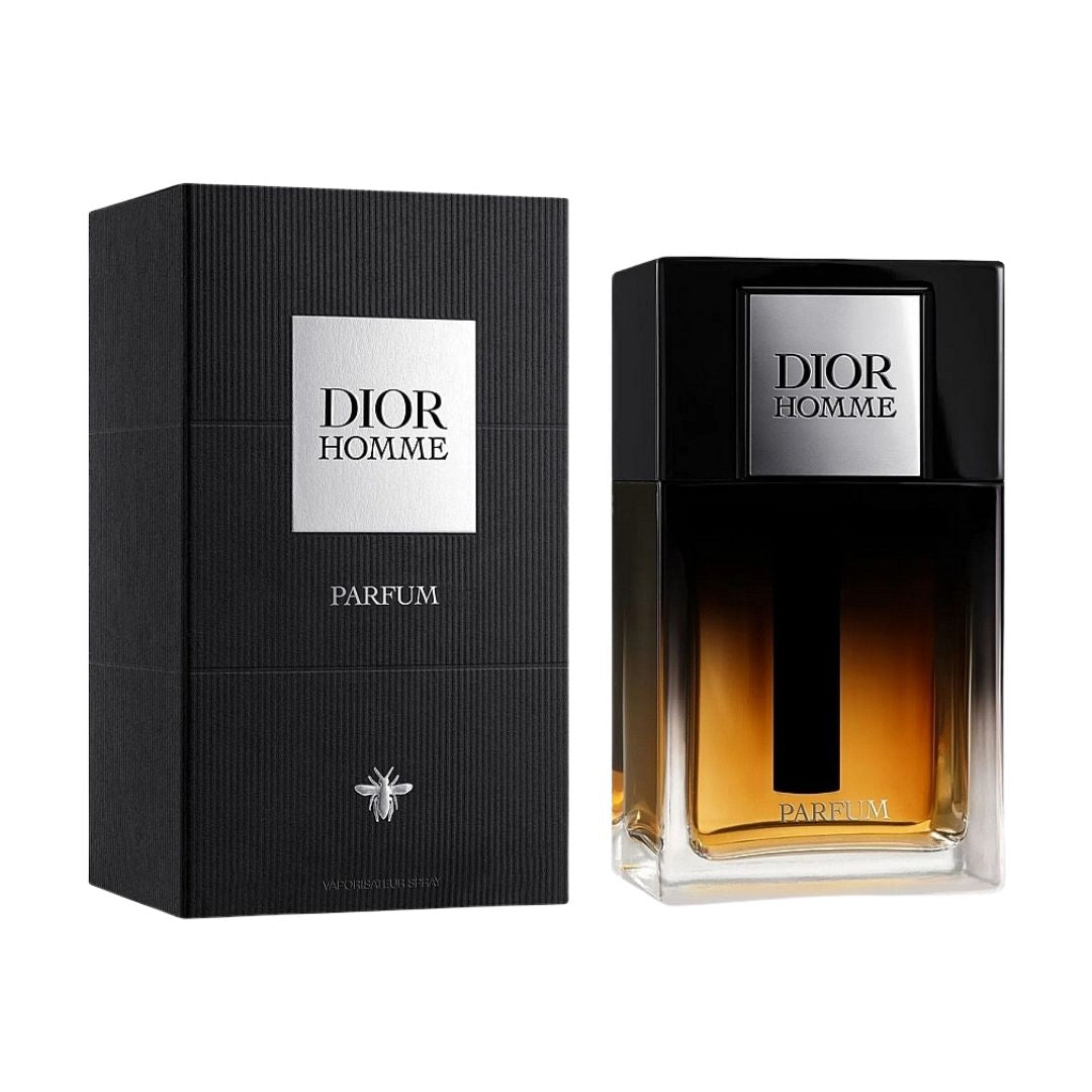 Christian Dior Homme Parfum 125ml – Men bottle and packaging on a white background