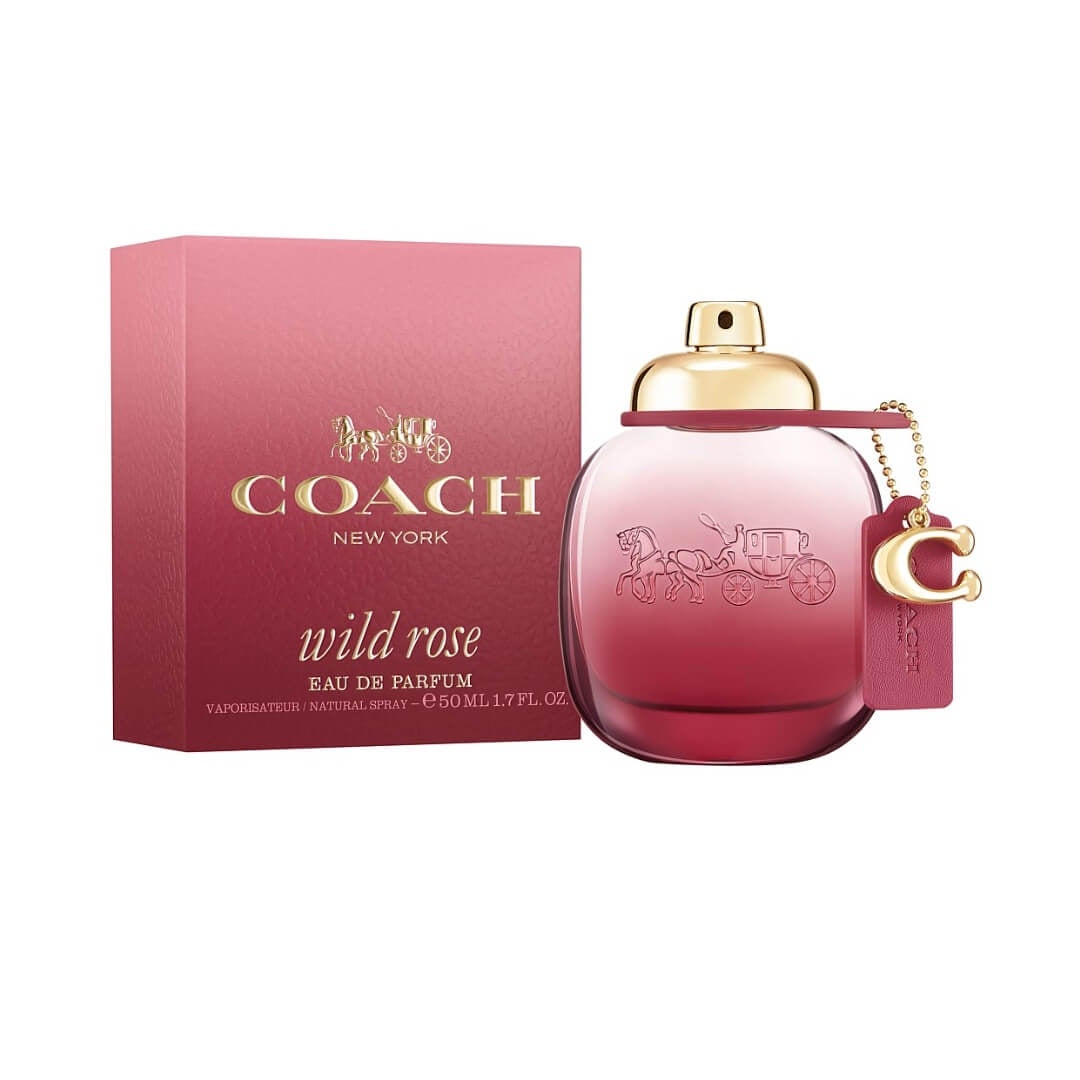 Coach Wild Rose EDP 50ml for Women at Gadgets Online NZ - Embody the spirit of a wild garden in bloom.