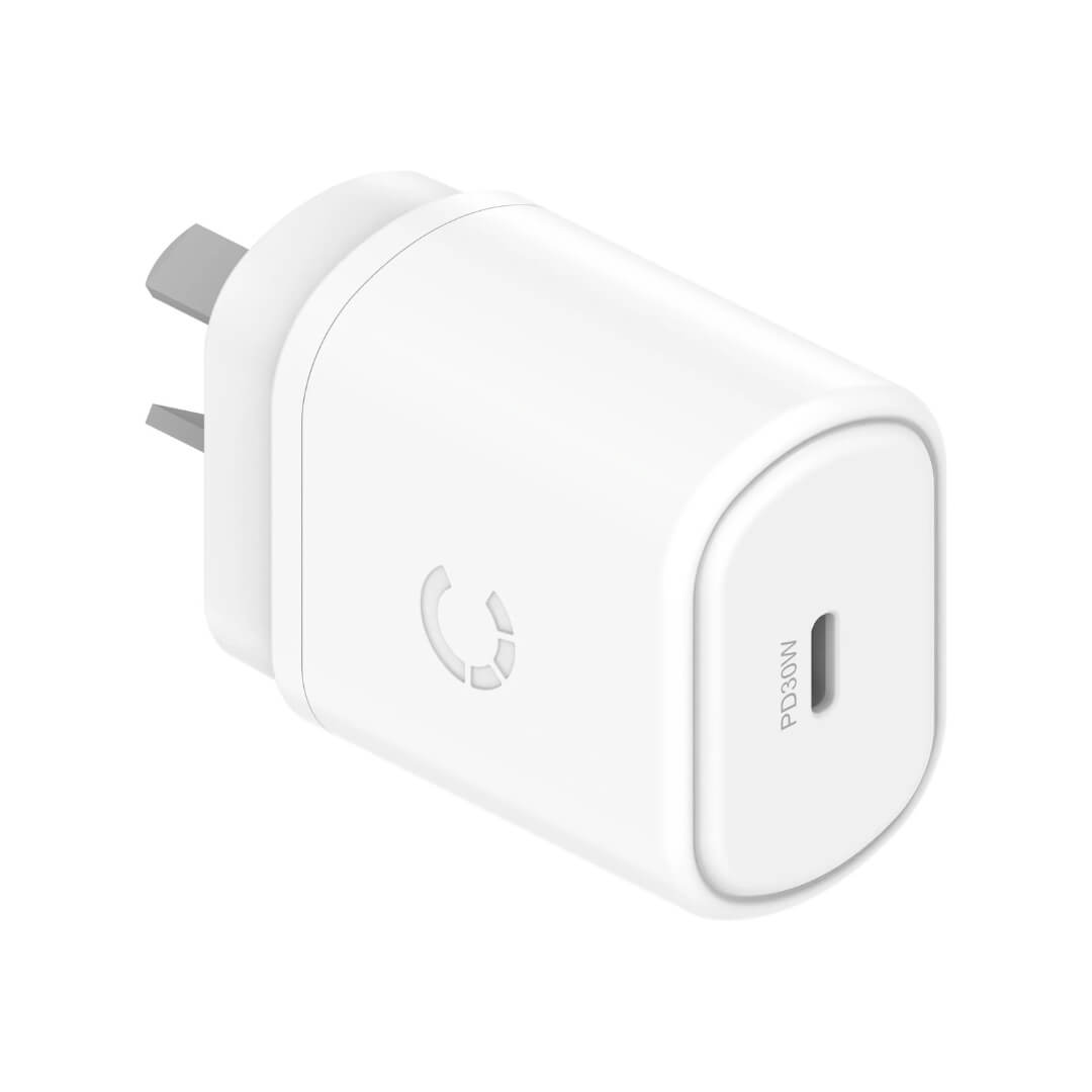  Introducing the PowerPlus: our ultra-compact 30W wall charger. Charge your smartphone or tablet from 0 to 50% in just 30 minutes. Stay powered up, anytime, anywhere.