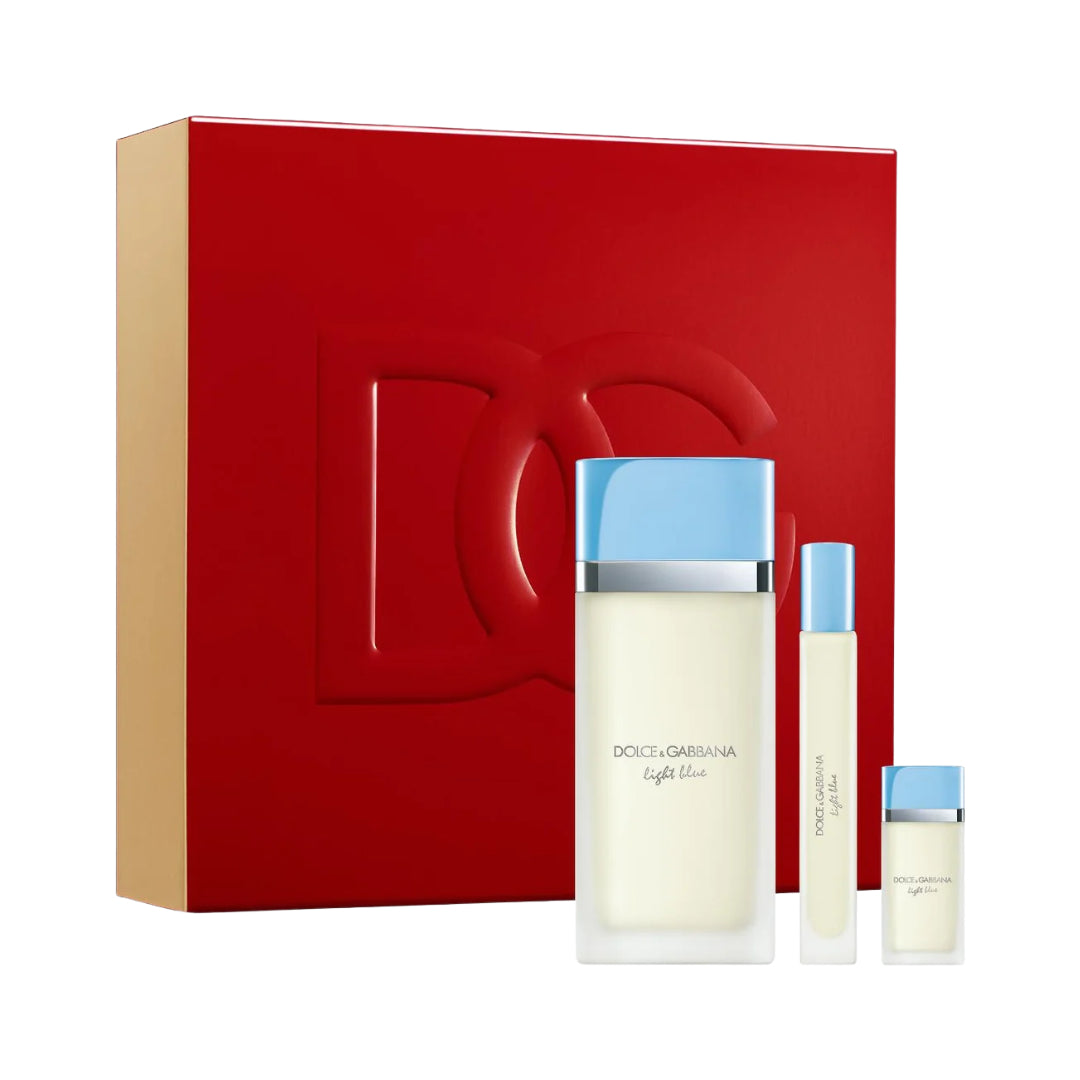 Dolce&Gabbana Light Blue EDT 100ml 3pc Gift Set 2026 for Women