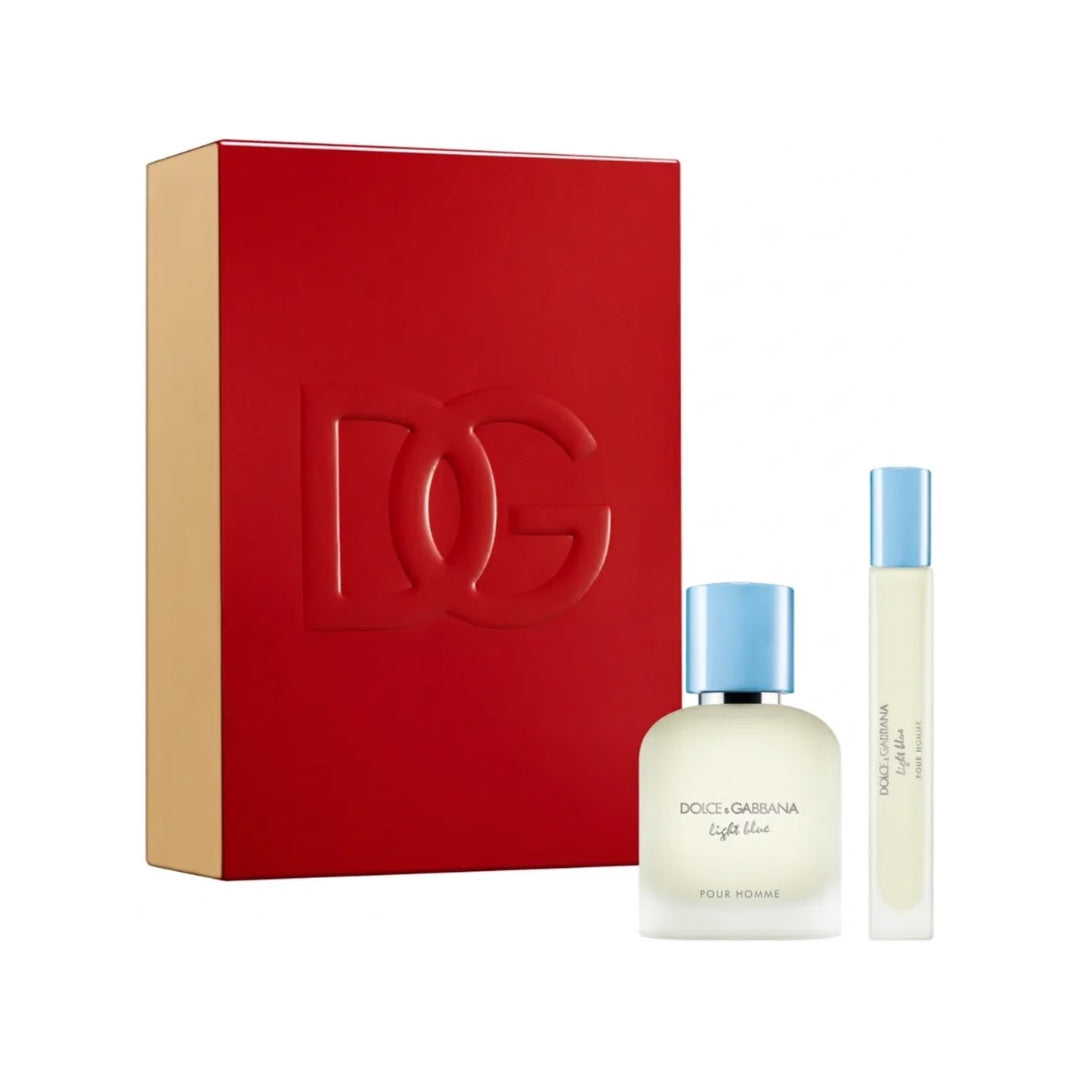 Dolce&Gabbana Light Blue EDT 50ml 2pc Gift Set for Men