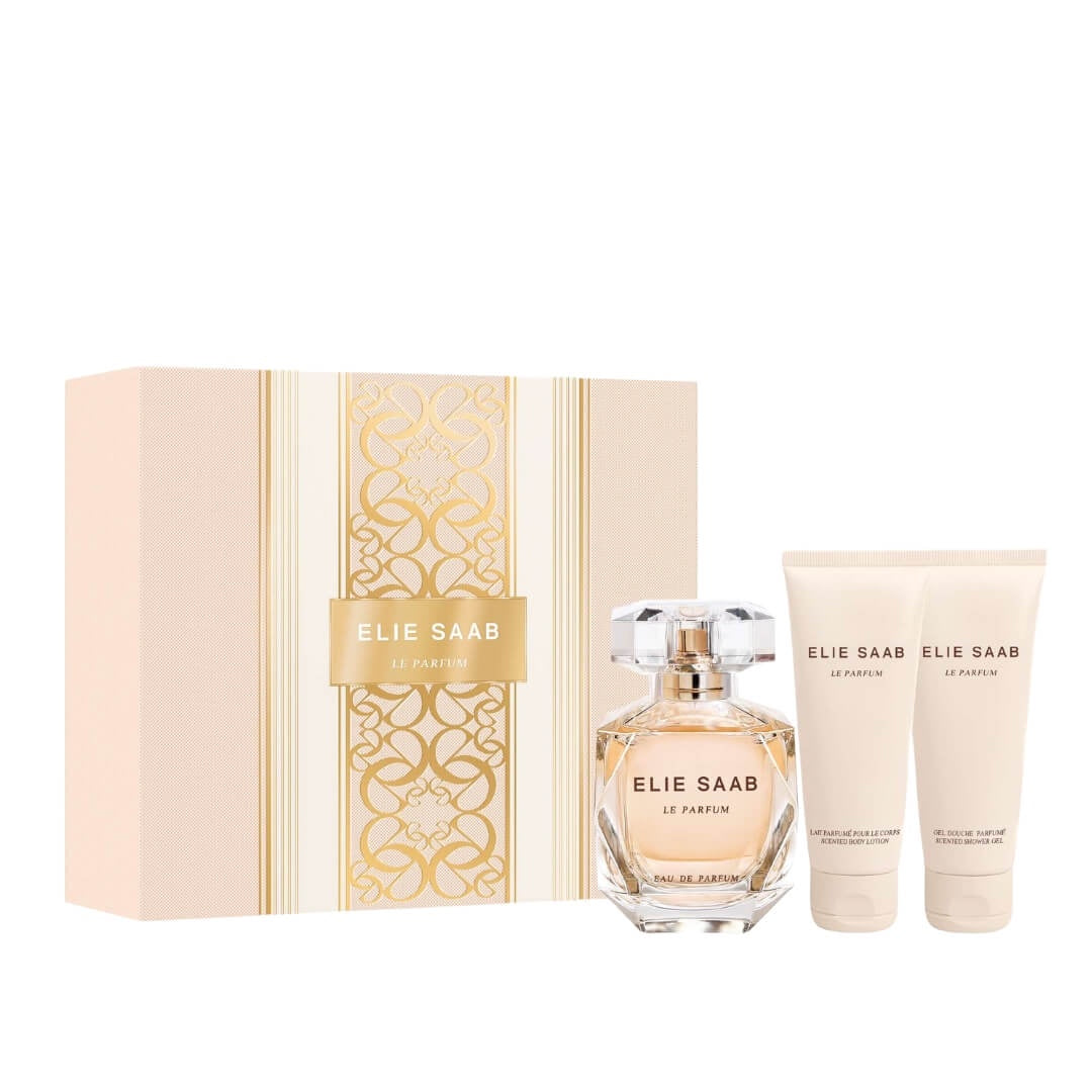 Elie Saab Le Parfum 90ml Gift Set Luxurious Fragrance Trio