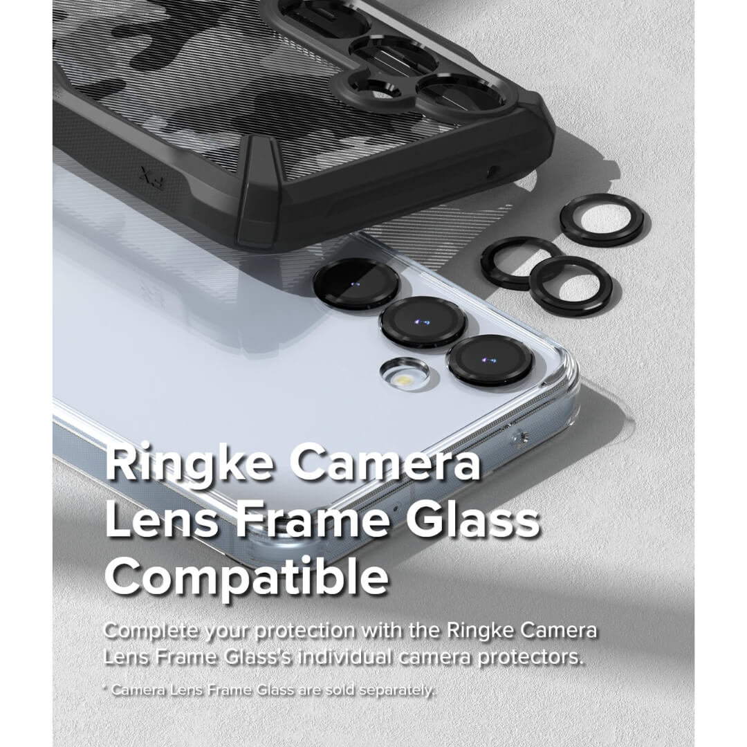 Ringke camera lens frame glass compatible with Galaxy A55