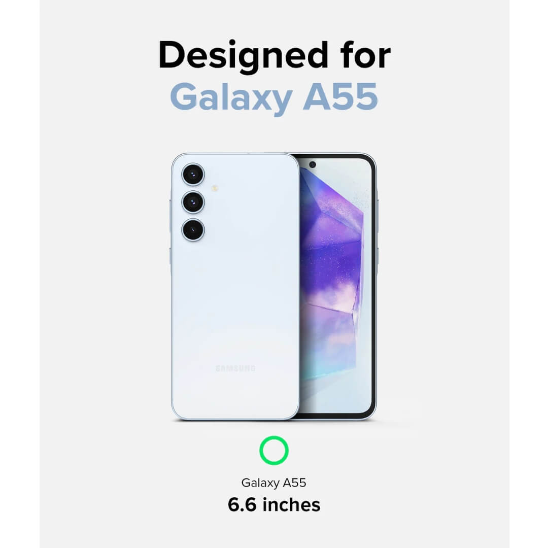 Ringke Case is designed for Galaxy A55