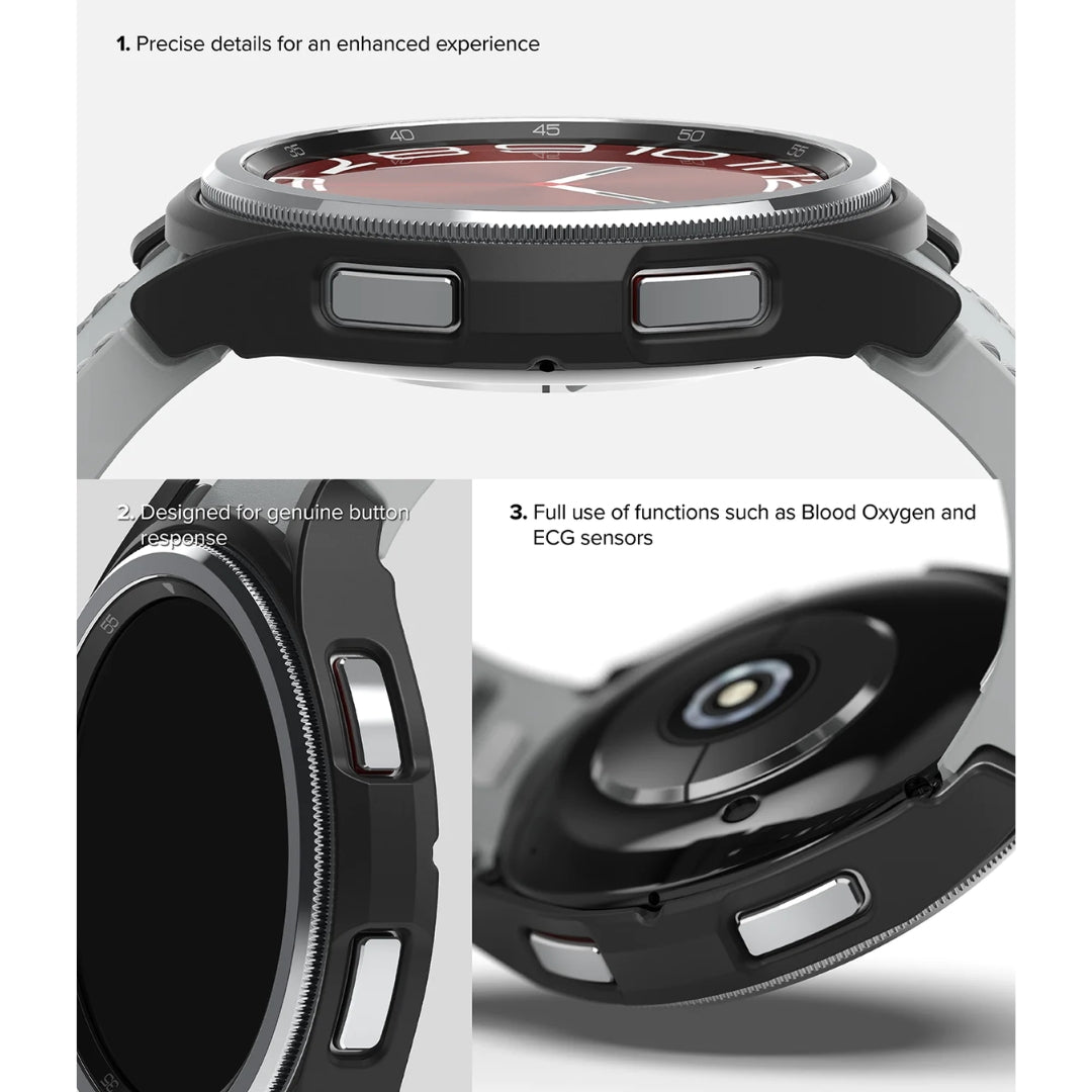 Precise and Genuine case for Samsung Galaxy Watch 6 47mm Ringke
