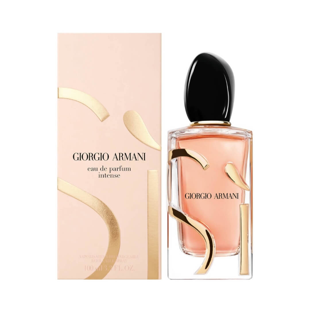 Giorgio Armani Si EDP Intense 100ml for Women 2023 at Gadgets Online NZ LTD - A luxurious blend of Black Currant, May Rose, and Vanilla for a captivating fragrance.