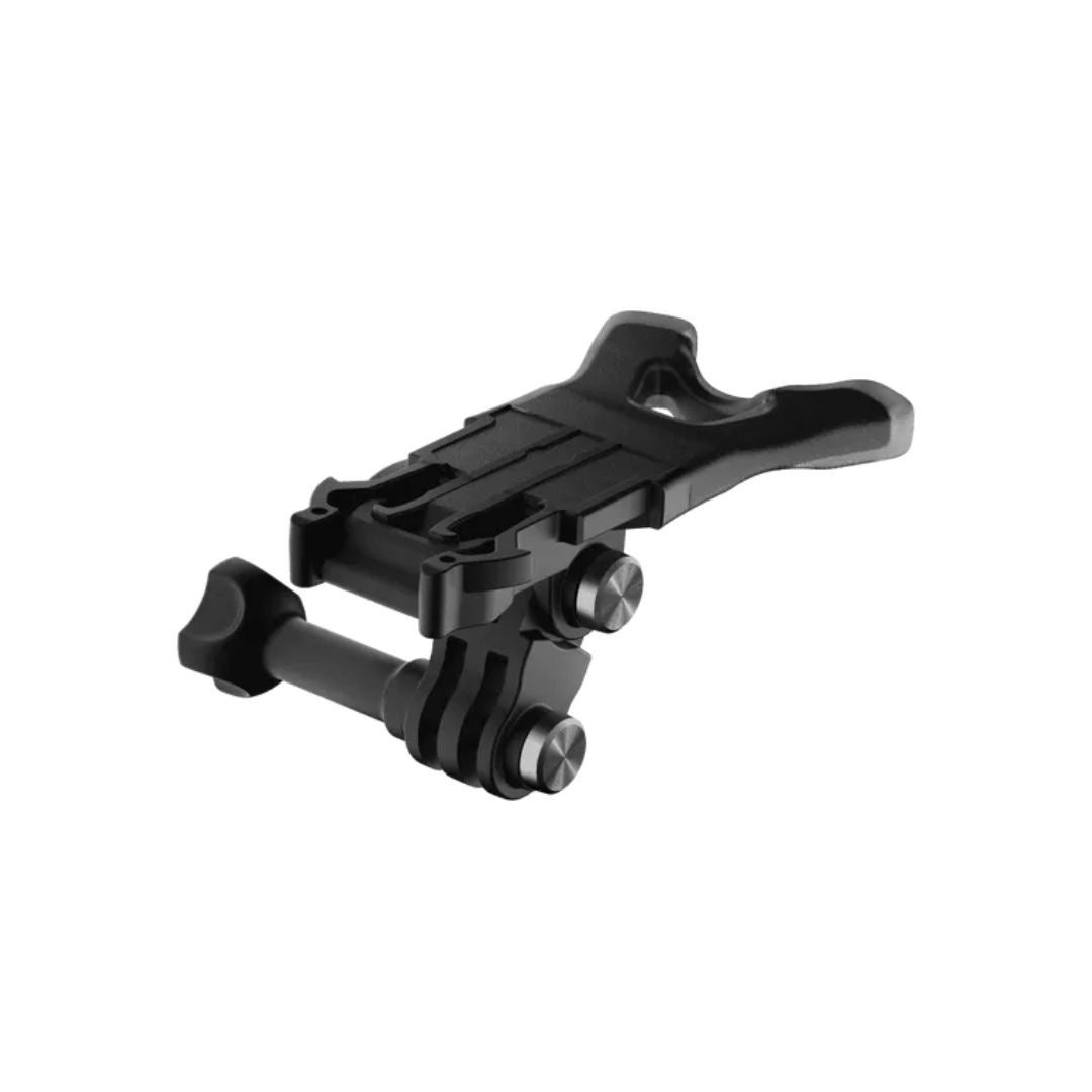 GoPro Bite Mount made of rugged, food-grade materials with an extension piece.
