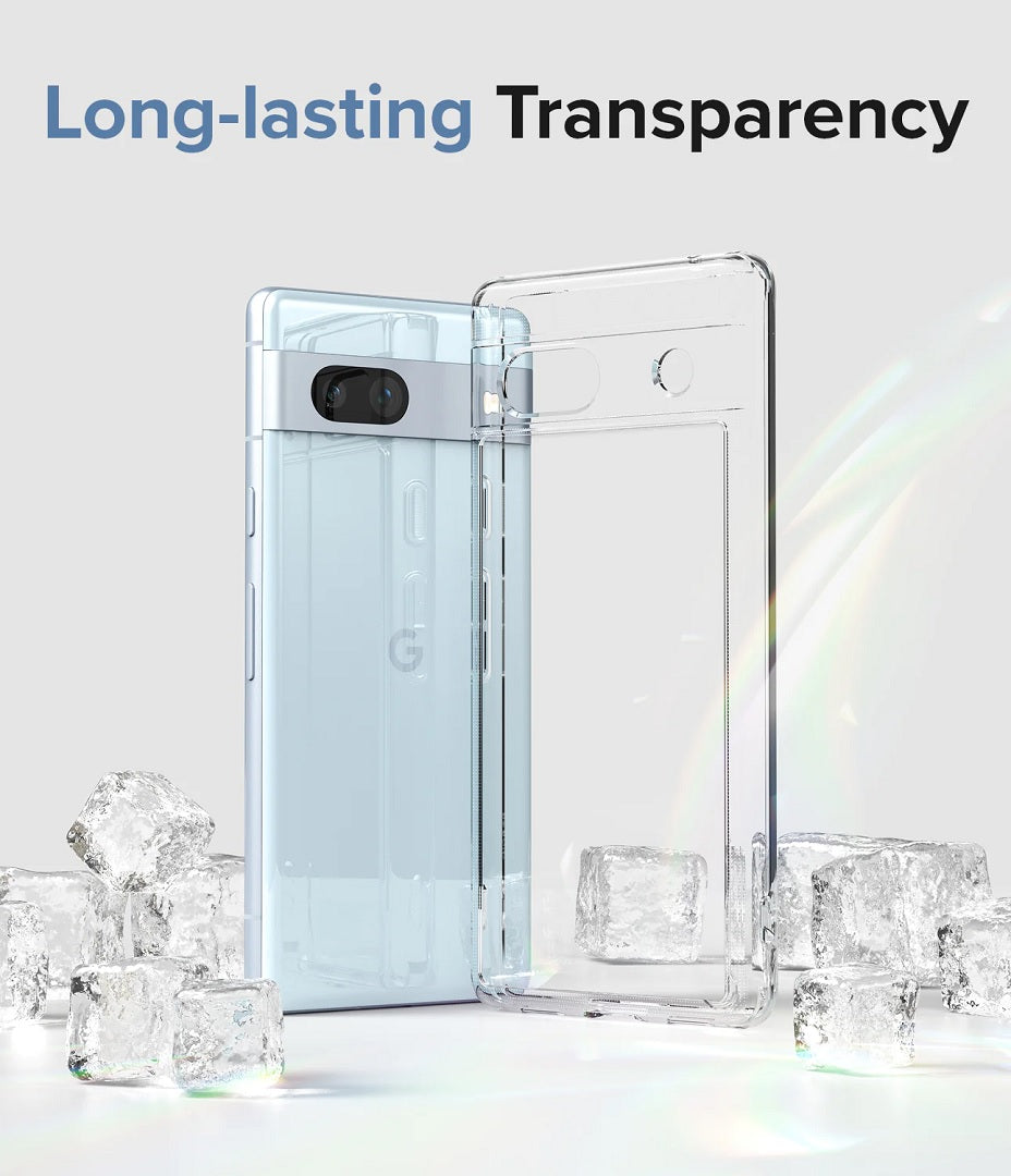 Experience Lasting Transparency: Our Case Maintains Crystal-Clear Clarity Over Time