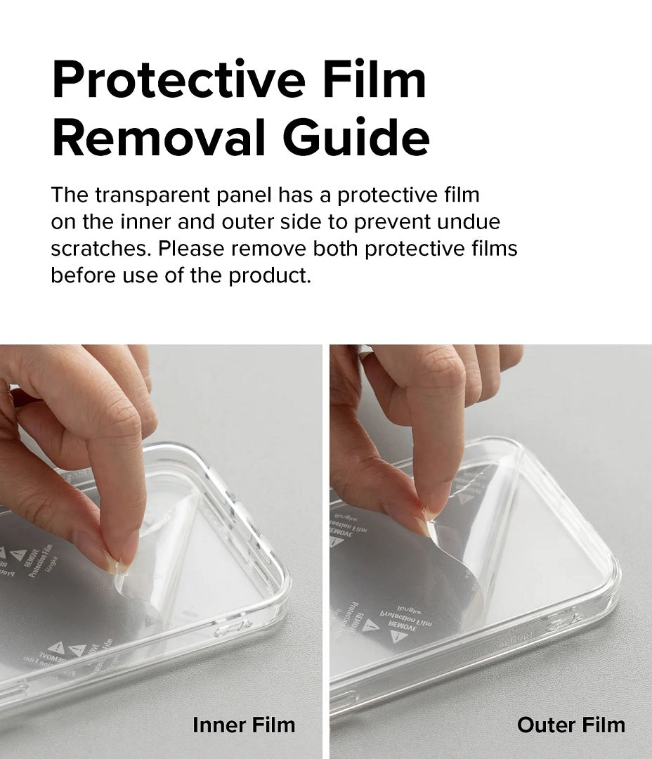 Complete Protection: Includes Protective Film and Easy-to-Follow Removal Guide for Hassle-Free Application