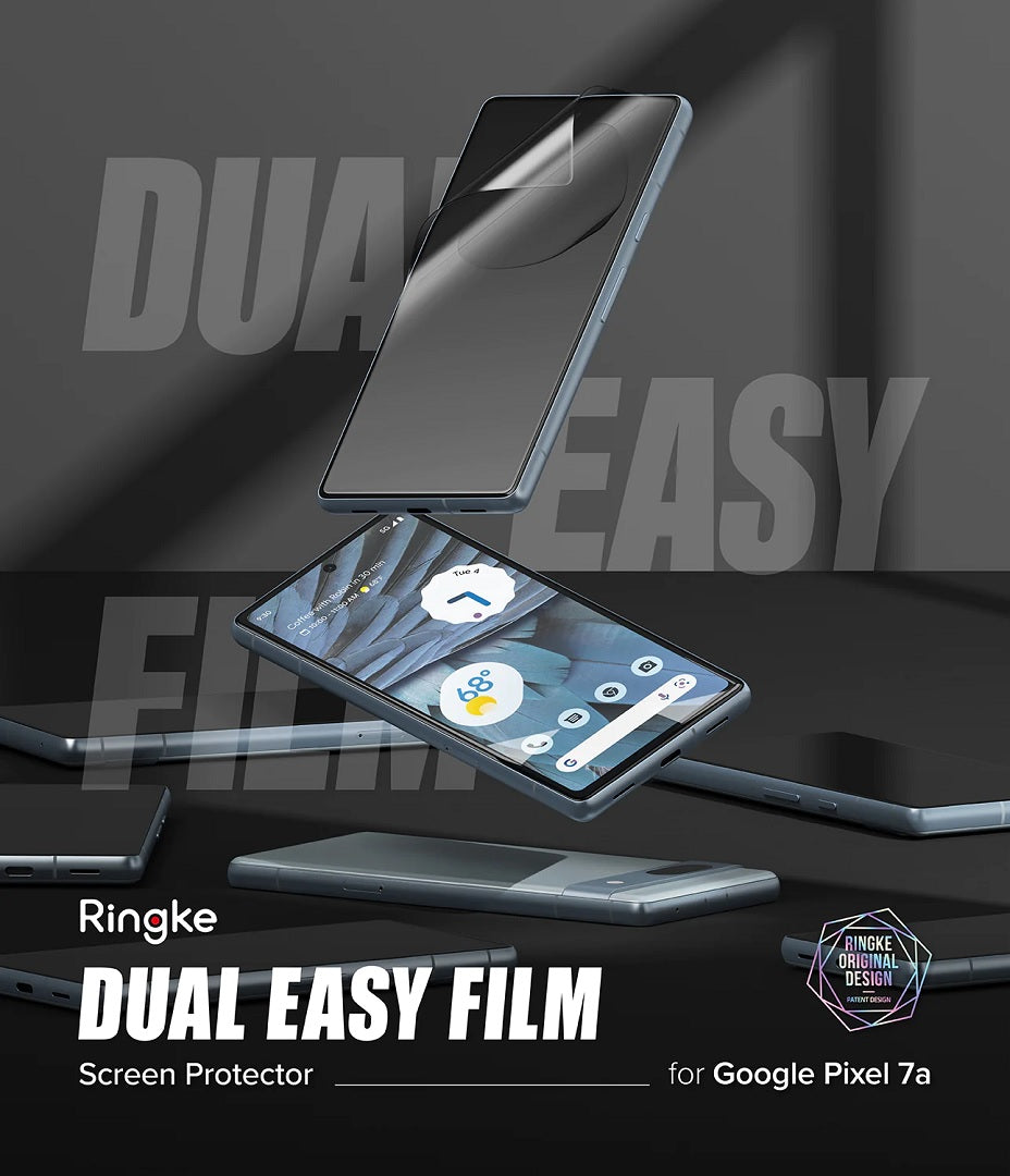 Google Pixel 7a Dual Easy Film Screen Protector By Ringke