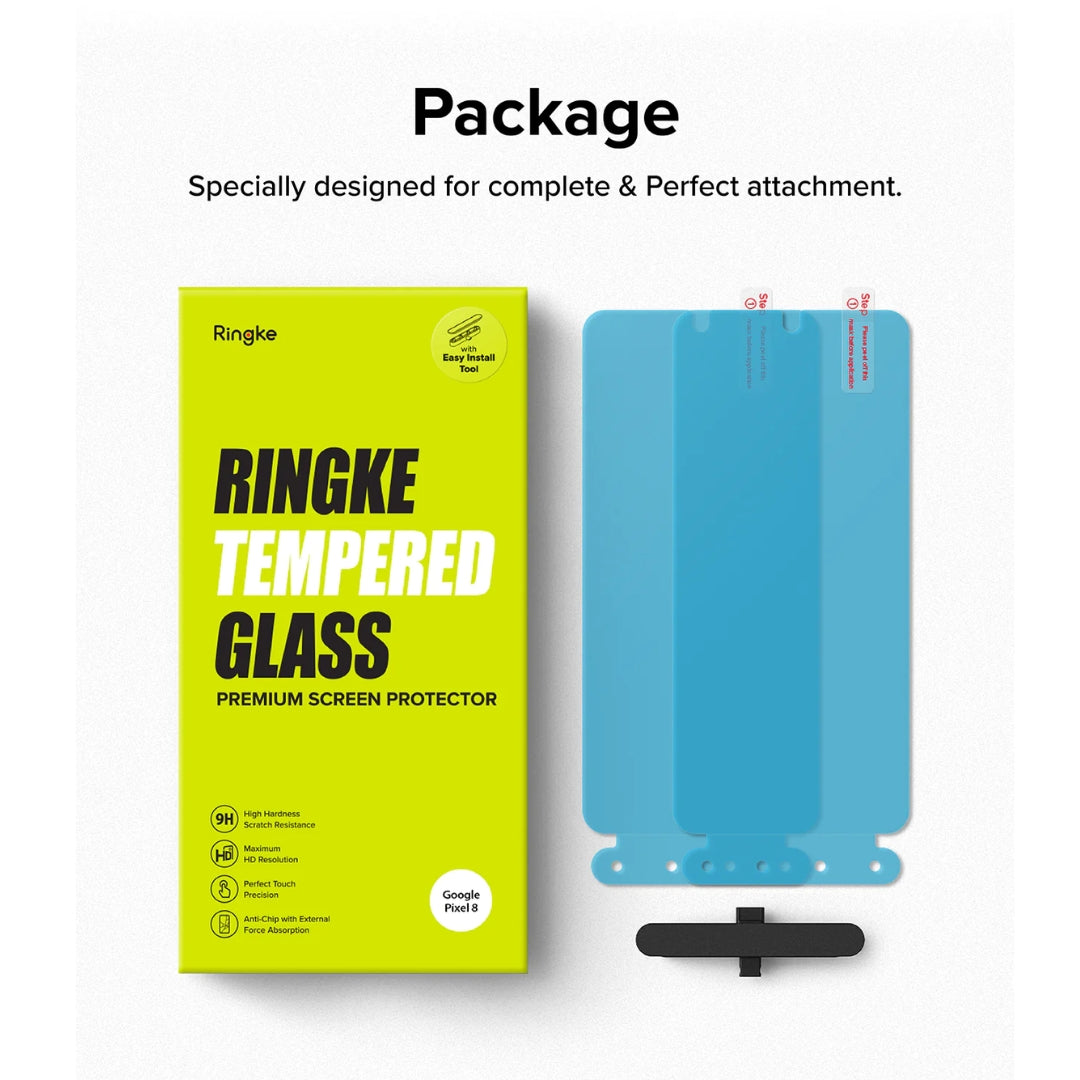 Ringke Tempered Glass Screen protector for Pixel 8