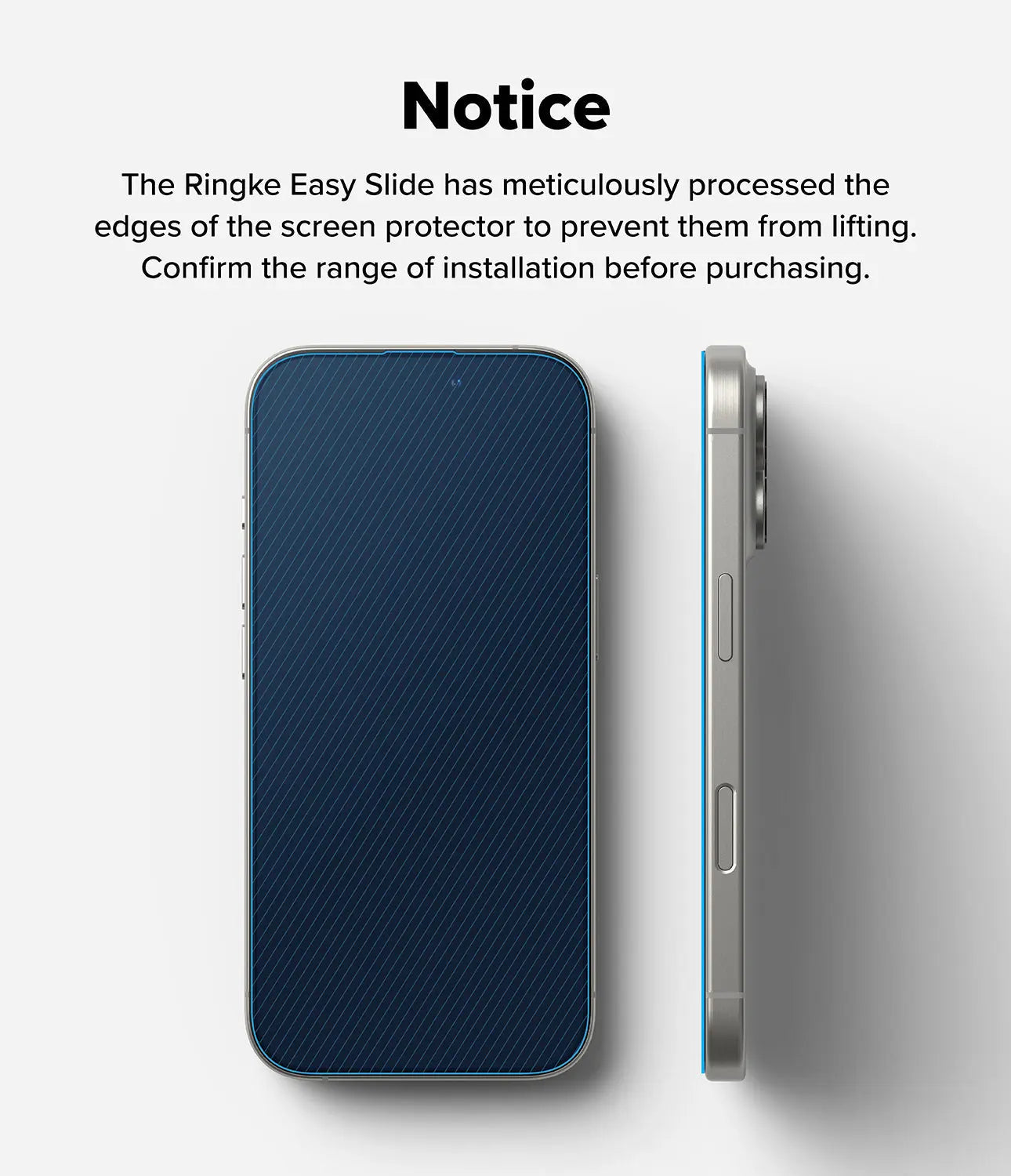 Ringke iPhone 16 Pro Easy Slide Privacy Glass 2 Pack at Gadgets Online