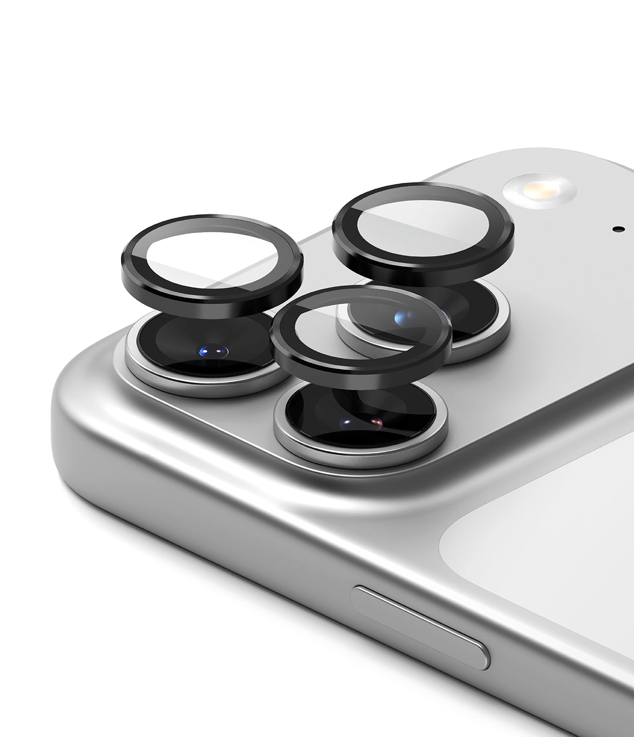 Ringke Camera Lens Frame Glass 2-pack for iPhone 17 Pro Max and iPhone 17 Pro.
