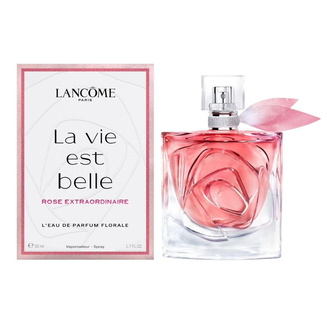 Lancome La Vie Est Belle Rose Extraordinaire EDP 50ml - Elegant rose fragrance available at Gadgets Online NZ.