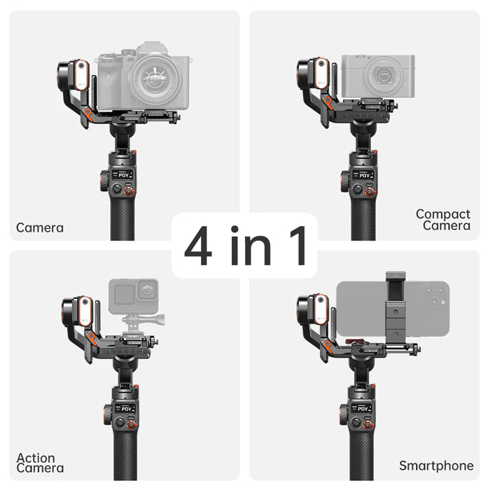 Hohem iSteady MT2 Kit Camera Gimbal With Ai Auto Tracking