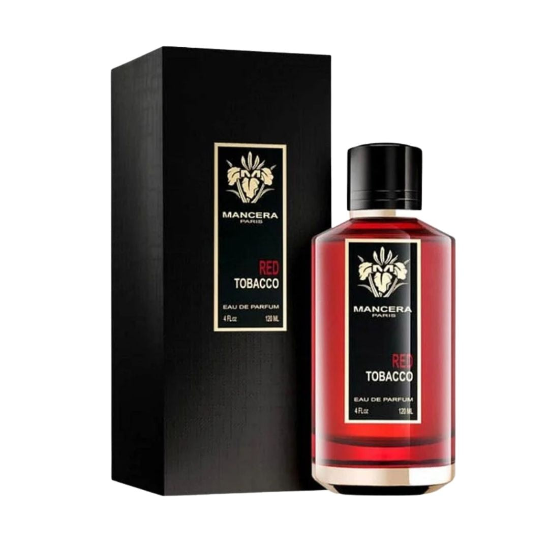 Mancera Red Tobacco perfume bottle  120ml EDP Unisex in NZ