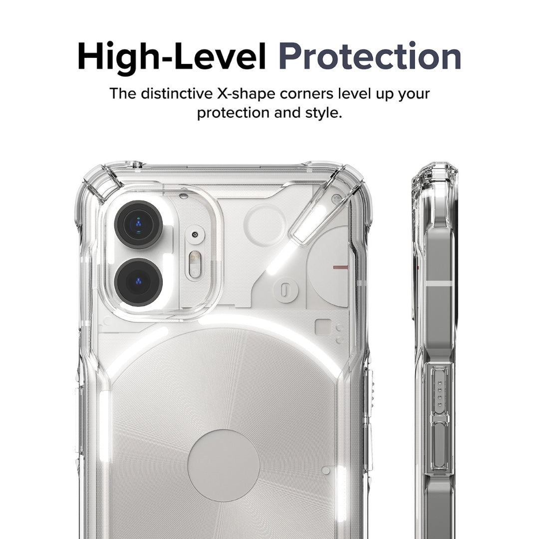 High Level Protection X-Shape Corners protection and style Nothing Phone 2