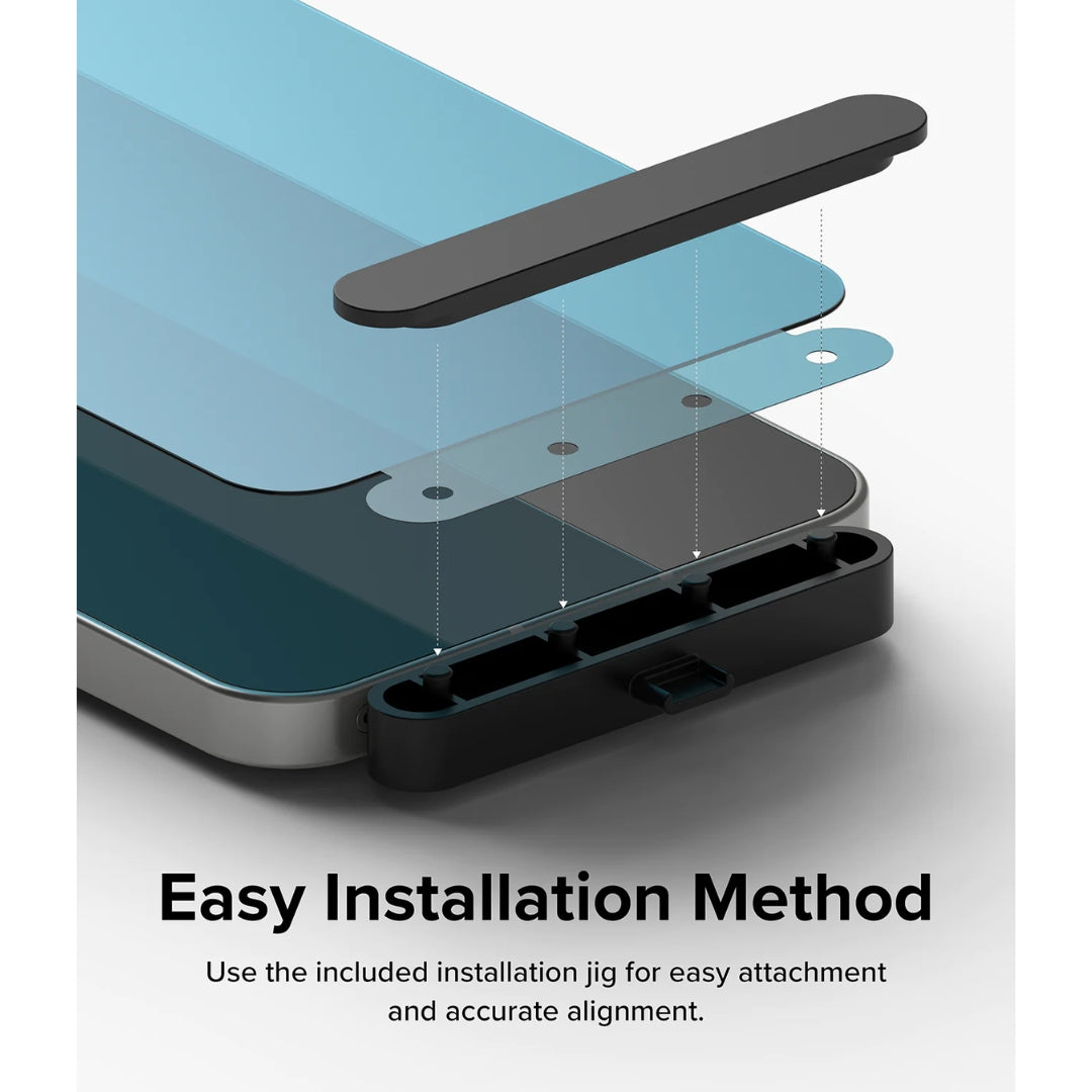 Easy installation method with attachments and accurate alignment 