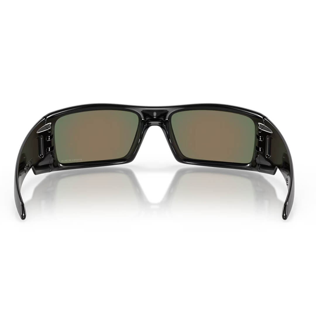 Oakley OO9014 Gascan Sunglasses - Polished Black Frame, Prizm Ruby Lens Back View