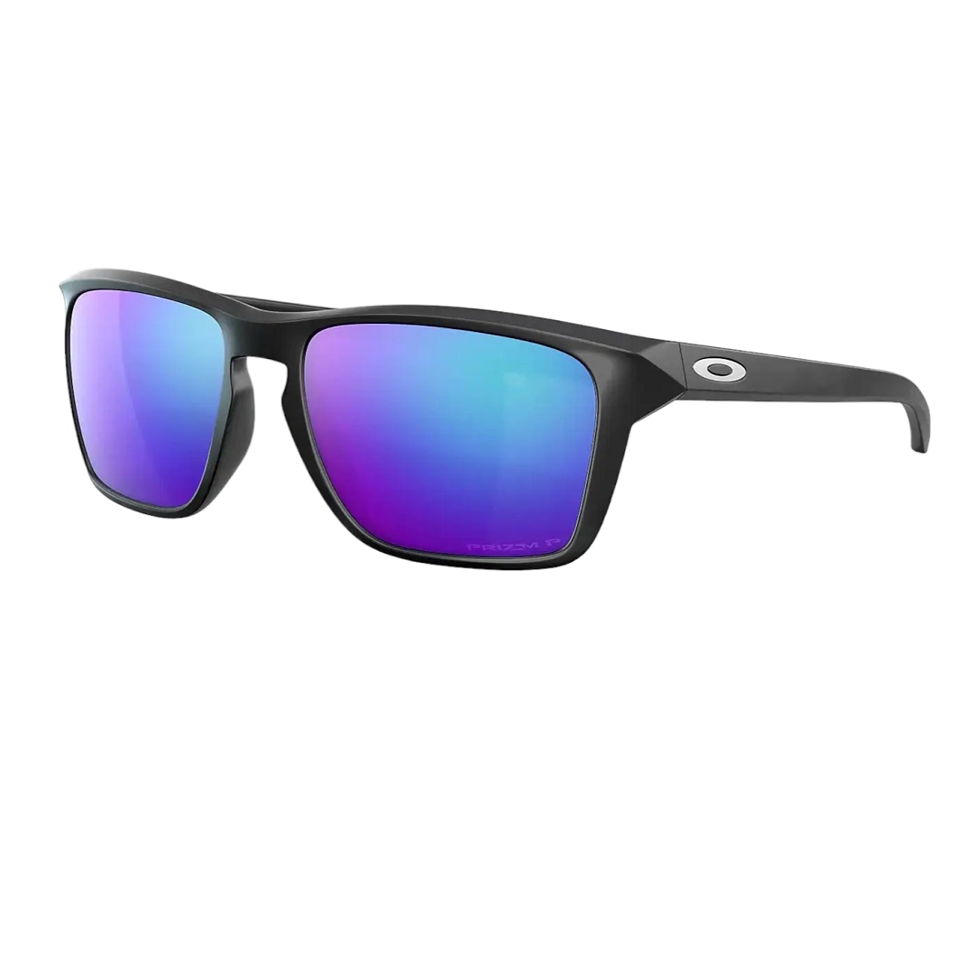 Oakley OO9448 Sylas 57 Blue & Matte Black Polarized Sunglasses