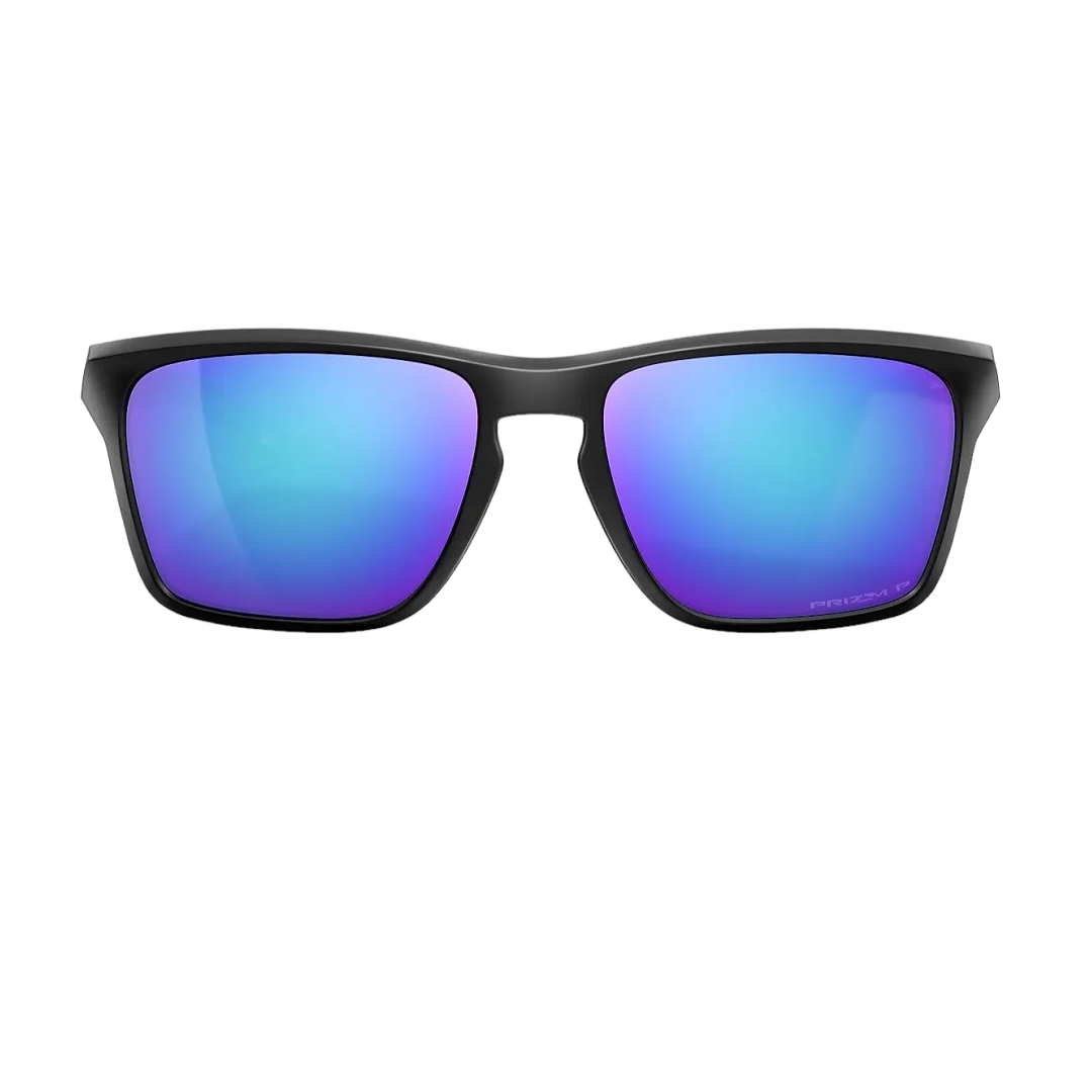 Oakley OO9448 Sylas 57 Blue & Matte Black Polarized Sunglasses