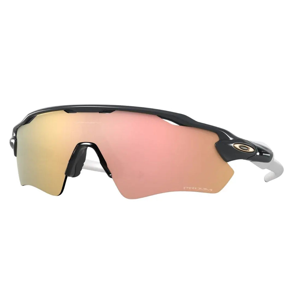 Oakley OO9208 Radar EV Path 9208C7 sunglasses, polished black frame with Prizm Field shield lens - Gadgets Online NZ
