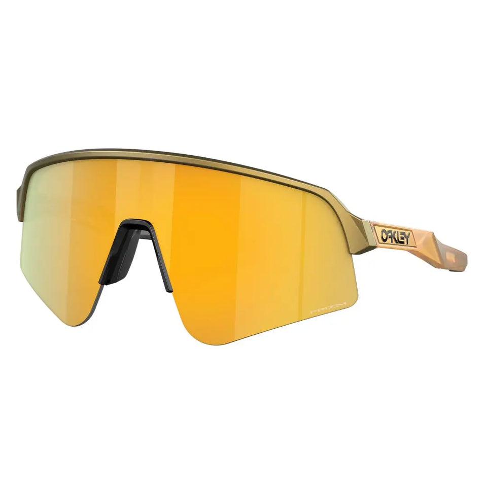 Oakley OO9465 Sutro Lite Sweep 946521 sunglasses, matte brass frame with Prizm 24K gold mirror lens - Gadgets Online NZ