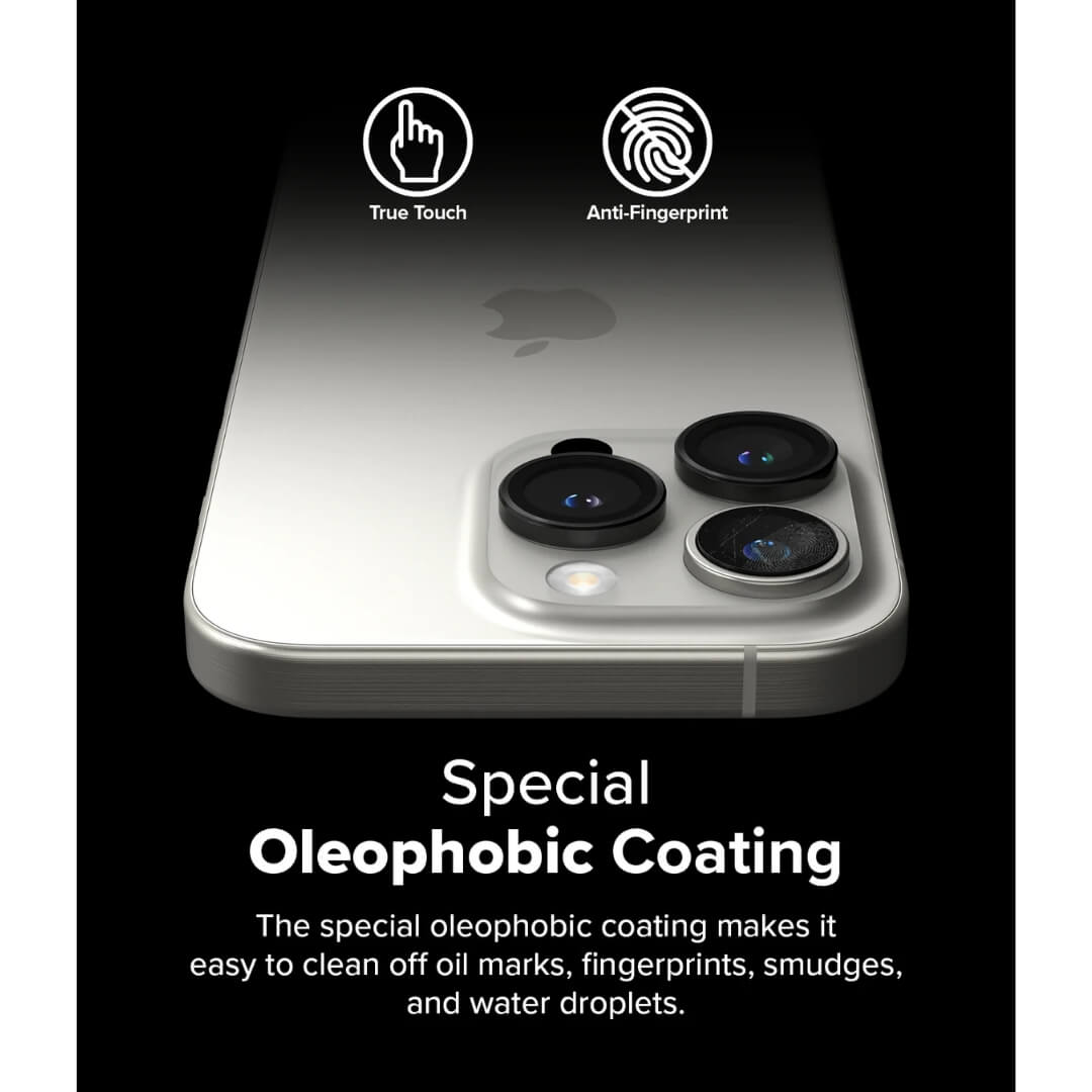 iPhone 16 Pro Max / 16 Pro Camera Lens Frame Glass
