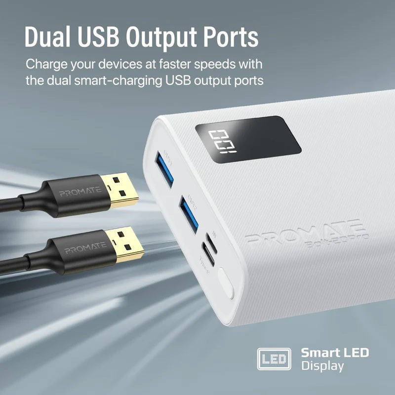 Dual USB Output Ports Power Bank