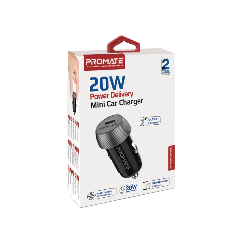 Mini Car Charger 20w PD 