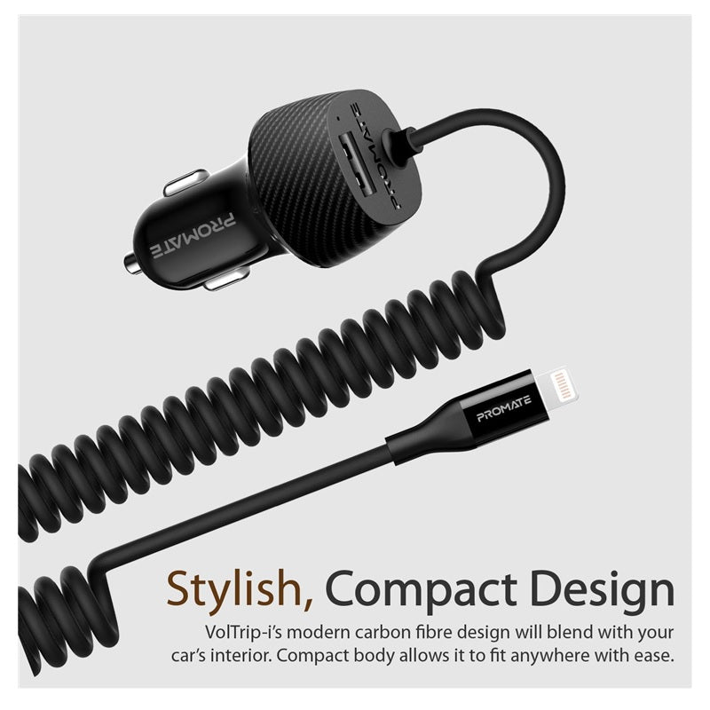 Compact Stylish Modern Car Charger