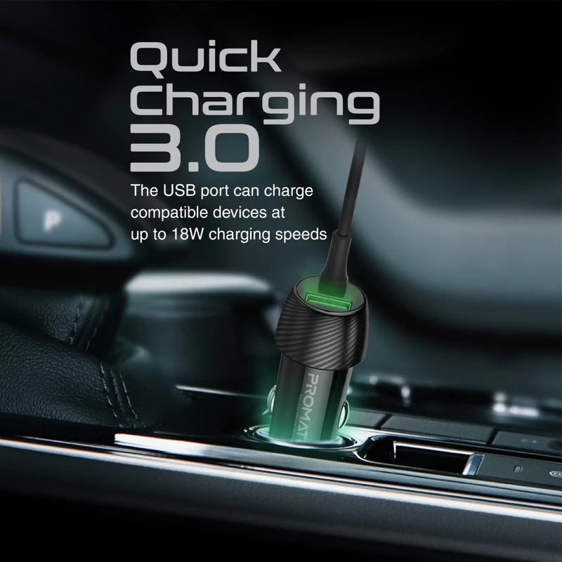 Quick Charging USB Car Charger
