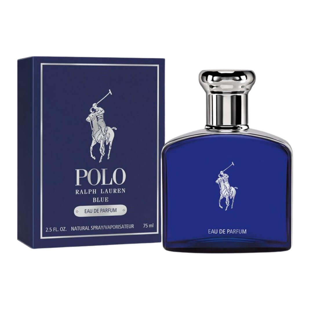 Ralph Lauren Polo Blue EDP 75ml for Men at Gadgets Online NZ - Experience the essence of oceanic freshness and aromatic woods.
