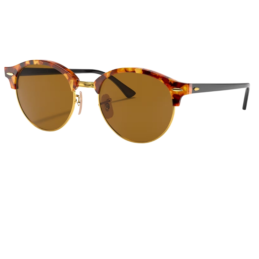 Ray-Ban Clubround Classic RB4246 1160 Tortoise - Brown Lenses