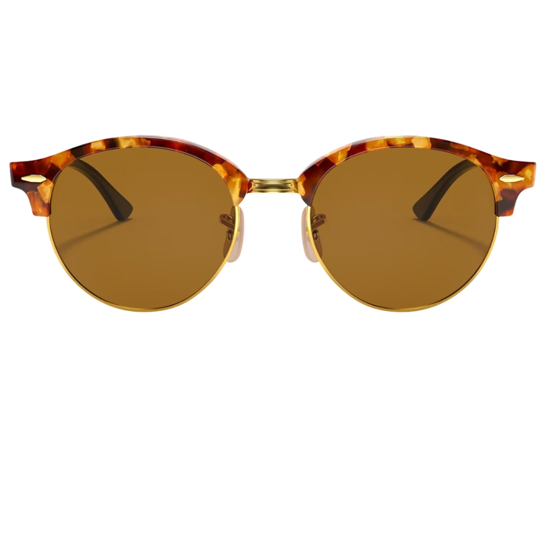 Ray-Ban Clubround Classic RB4246 1160 Tortoise - Brown Lenses