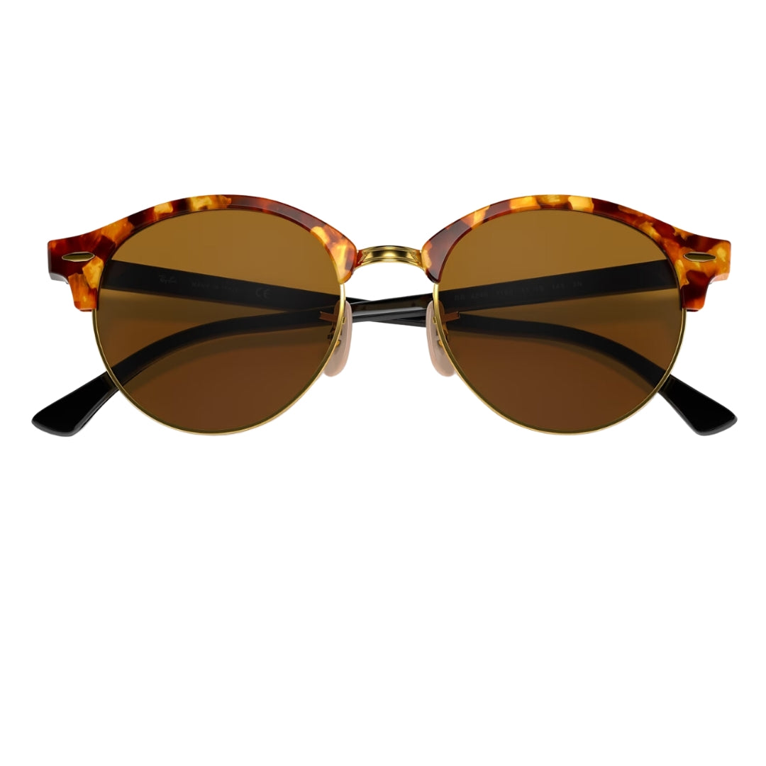 Ray-Ban Clubround Classic RB4246 1160 Tortoise - Brown Lenses