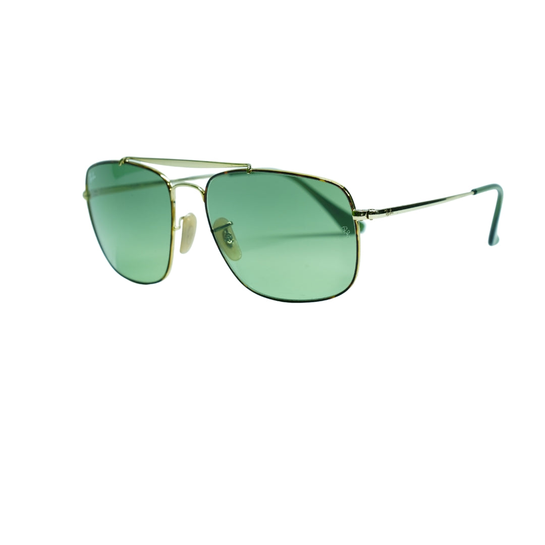 Ray-Ban Colonel RB3560 91034M Tortoise - Steel - Green Lenses