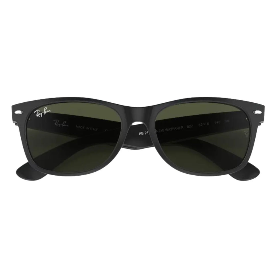 Ray-Ban RB2132 622 58-18 New Wayfarer Classic Sunglasses Folding View