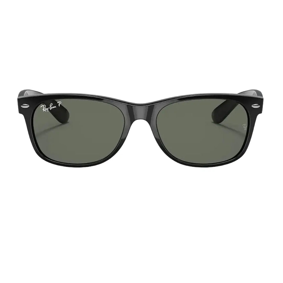 Ray-Ban RB2132 New Wayfarer 901/58 Green Polarized Sunglass Ray-Ban