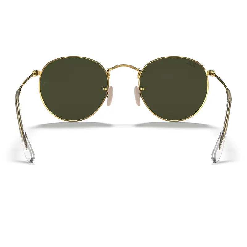 Ray-Ban RB3447 001 53-21 Round Metal Sunglasses