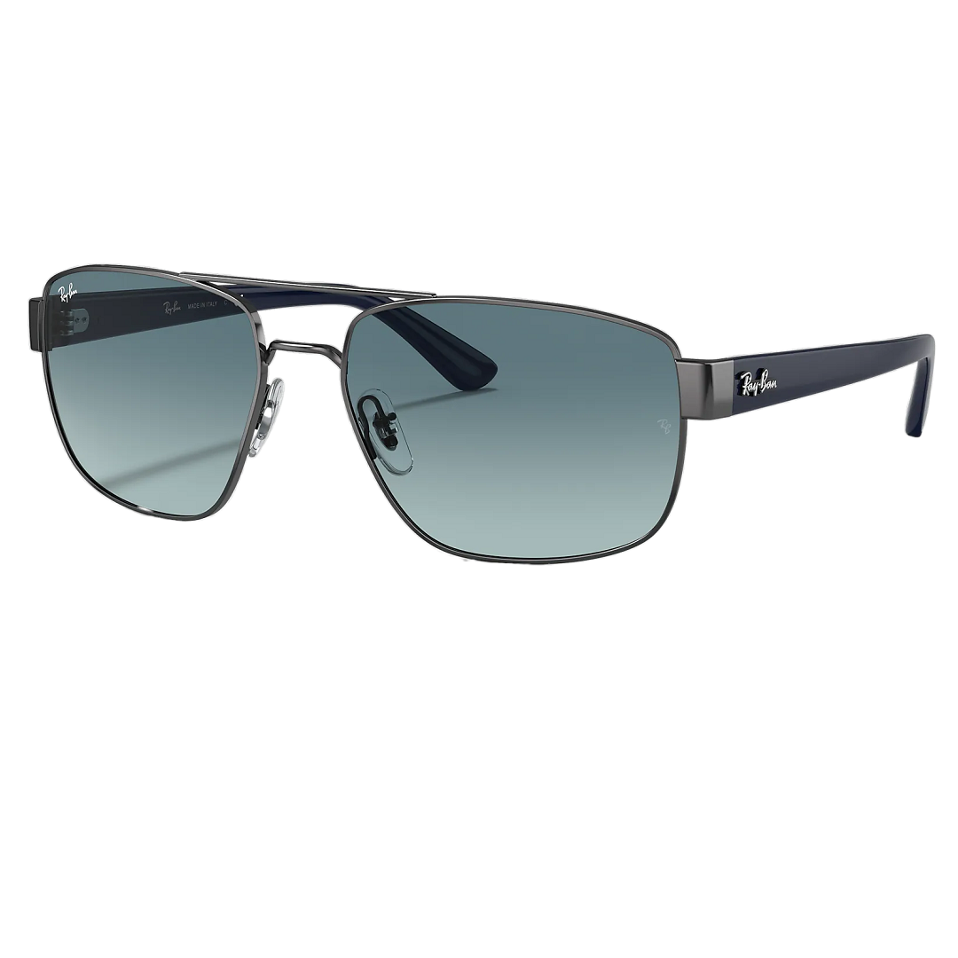 Ray-Ban RB3663 004/3M 60-17 Blue Large Gradient Sunglasses
