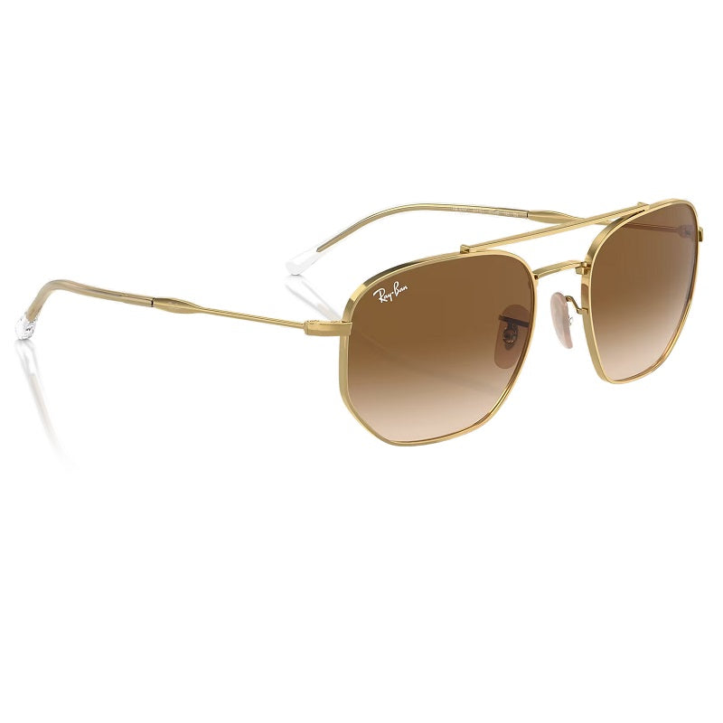 Ray-Ban RB3707 Unisex Sunglasses with a Golden Twist