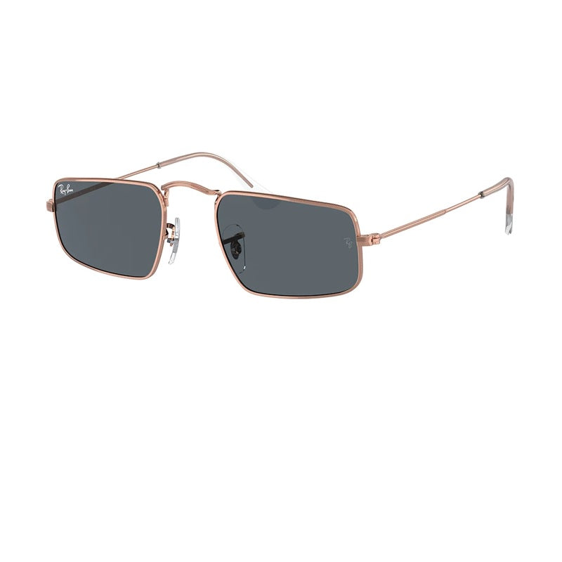Ray-Ban RB3957 9202R5 Julie Rose Gold Sunglasses for Men and Women
