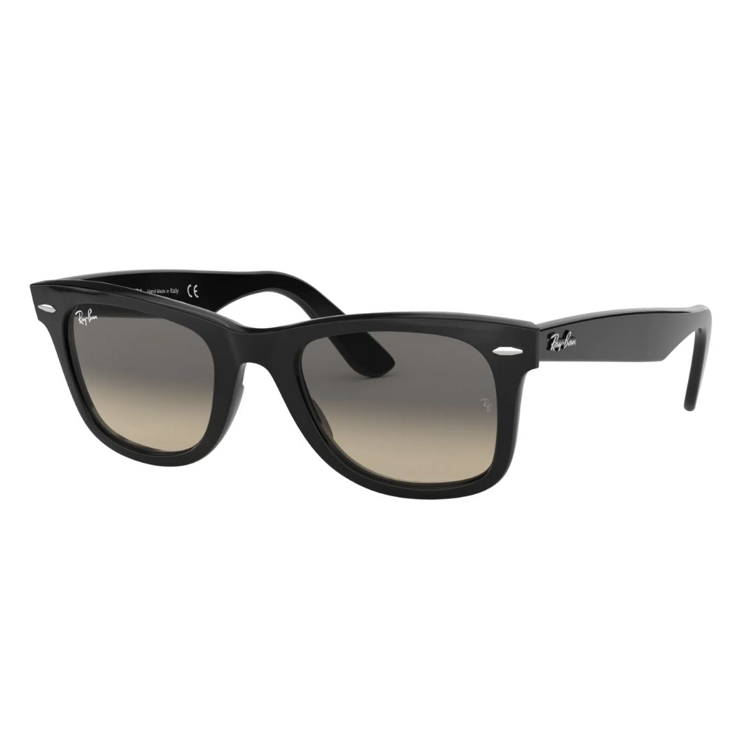 Ray-Ban RB2140 Original Wayfarer 901/32 sunglasses in black with grey gradient crystal lenses - Gadgets Online NZ