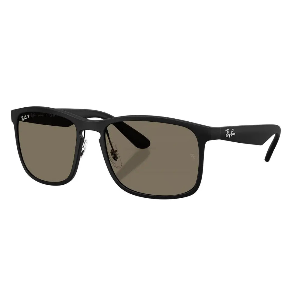 Ray-Ban RB4264 Chromance 601S87 sunglasses in matte black with polarized dark grey lenses - Gadgets Online NZ