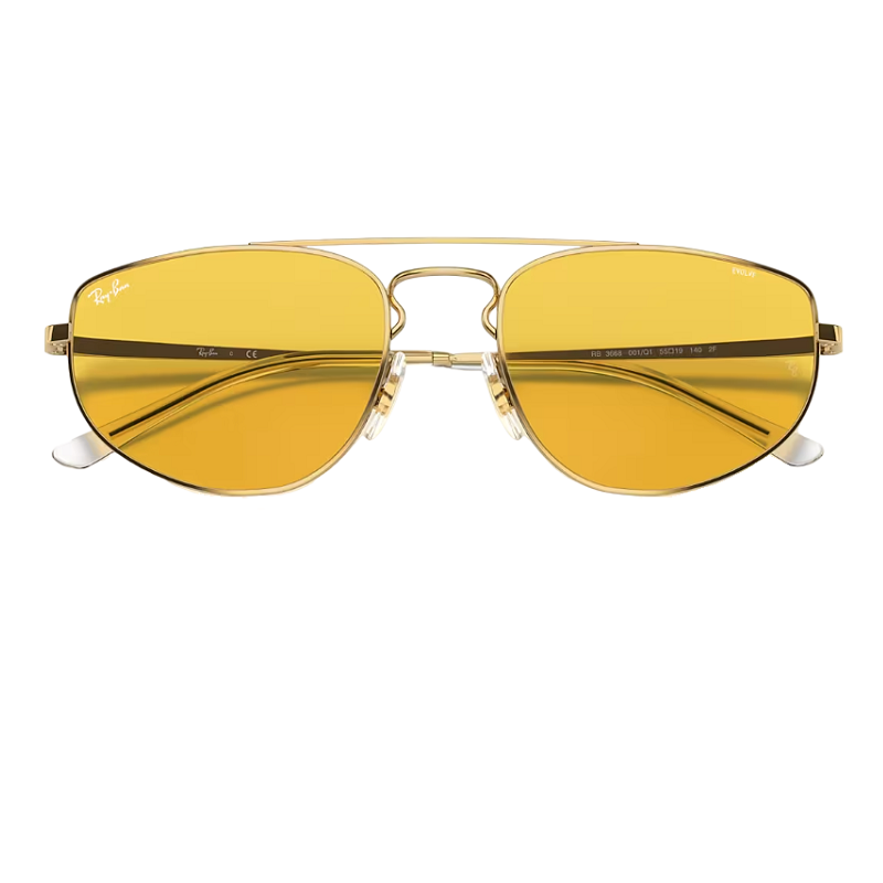 Ray-Ban RB3668 001/Q1 Shiny Gold 