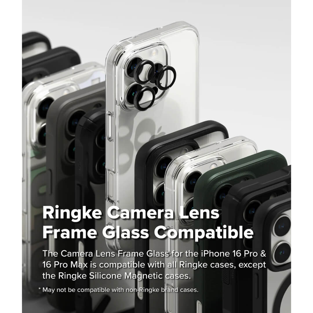 iPhone 16 Pro Max / 16 Pro Camera Lens Frame Glass