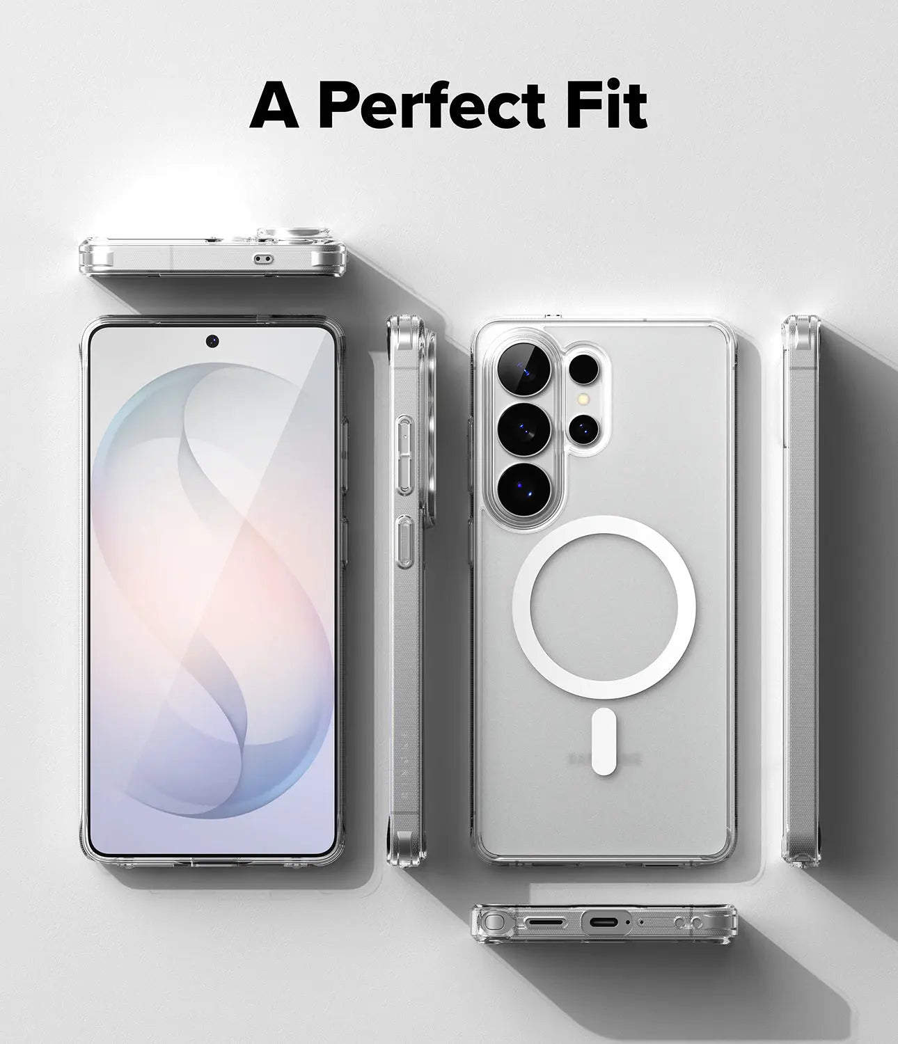 Ringke Galaxy S26 Ultra Fusion Magnetic Matte Clear Case - Gadgets Online NZ Ltd