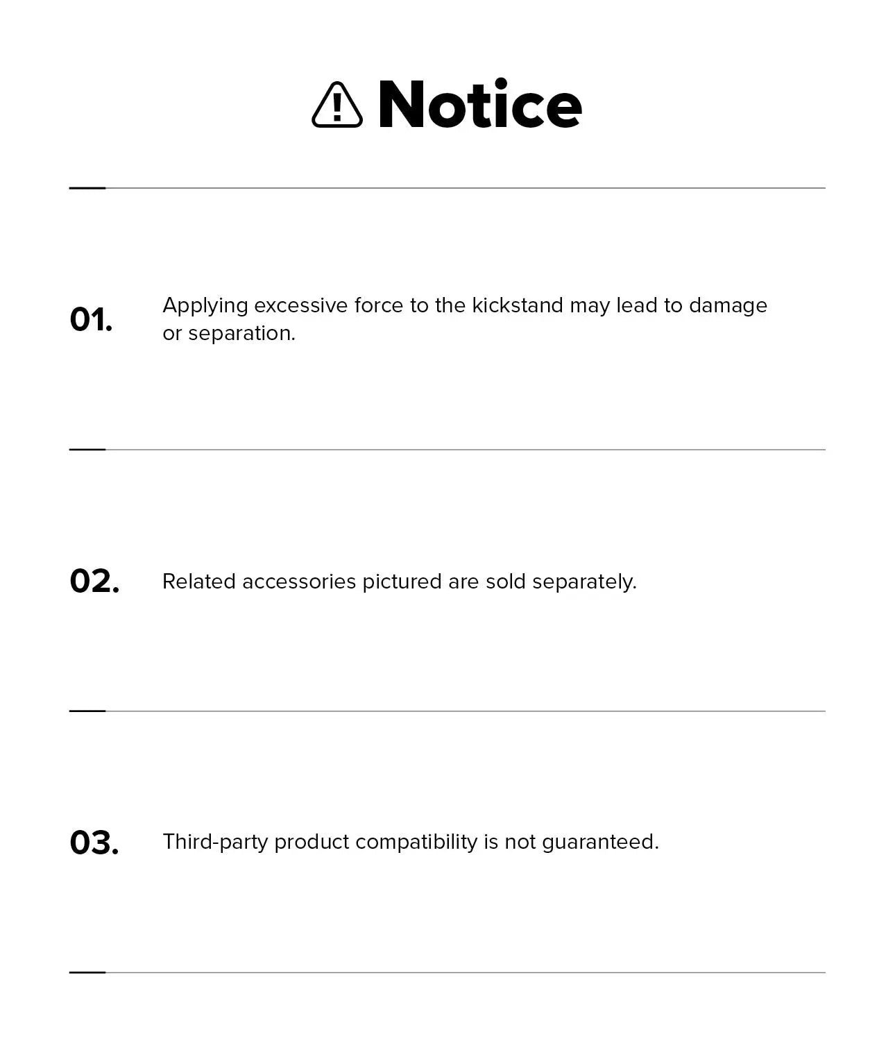 Notice text on a white background with black text