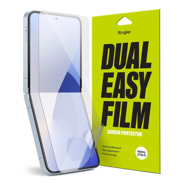 Samsung Galaxy Z Flip Dual Easy Film Screen Protector Pack By Ring